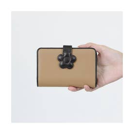 マリークワント MARY QUANT デイジーパッチスナップ2 Lウォレット