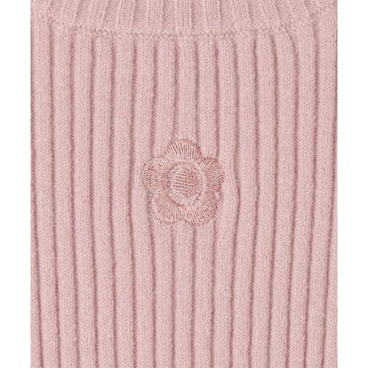 マリークワント MARY QUANT モックネックリブニット プルオーバー （ブラック）｜詳細画像