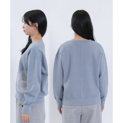 マリークワント MARY QUANT デイジーJQニット プルオーバー （ブルー）｜詳細画像