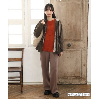 マリークワント MARY QUANT BIGデイジーニット プルオーバー （テラコッタ）｜詳細画像