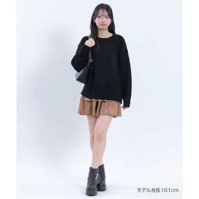 マリークワント MARY QUANT BIGデイジーニット プルオーバー （ピンク）｜詳細画像