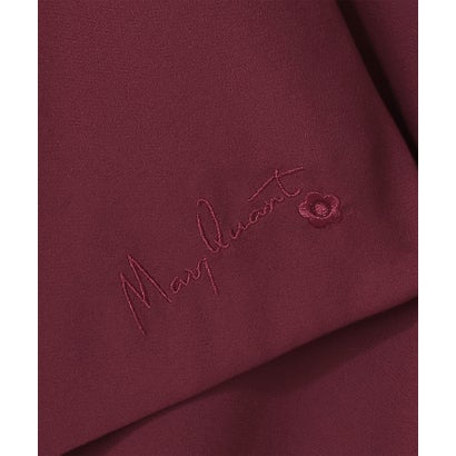 マリークワント MARY QUANT リボンタイ ブラウス （ボルドー）｜詳細画像