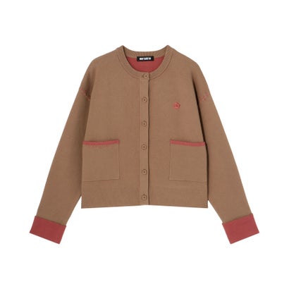 マリークワント MARY QUANT ダブルフェイス カーディガン （アイボリー）｜詳細画像