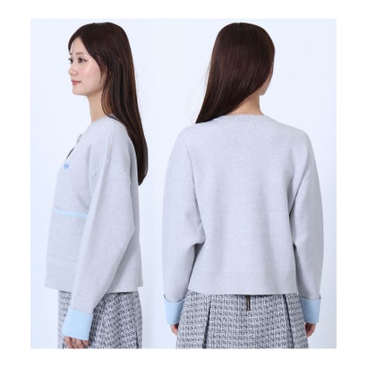 マリークワント MARY QUANT ダブルフェイス カーディガン （ブラック）｜詳細画像