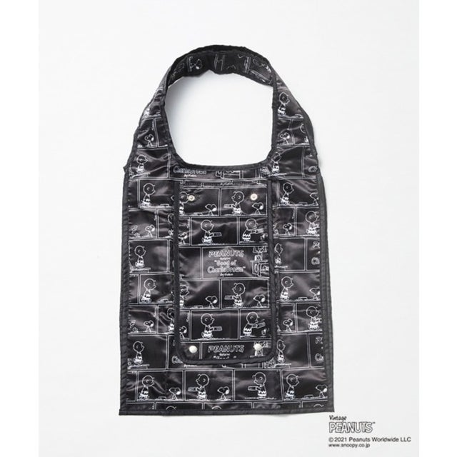 PEANUTS×ECOBAG （ブラック）