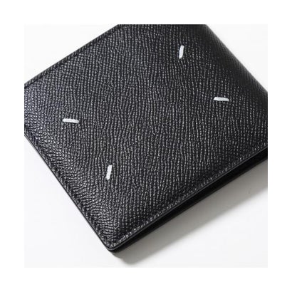 メゾン マルジェラ MAISON MARGIELA MAISON MARGIELA 二つ折り財布 S35UI0435 P4745 （T8013/ブラック）｜詳細画像