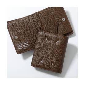 Maison Margiela ブラウン 二つ折り財布 ファスナー付き メゾン マルジェラ MAISON MARGIELA MAISON MARGIELA 二つ折り財布