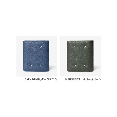 メゾン マルジェラ MAISON MARGIELA S56UI0140 P4455 二つ折り財布 革財布 メンズ レディース （M.GREEN/ミリタリーグリーン）｜詳細画像