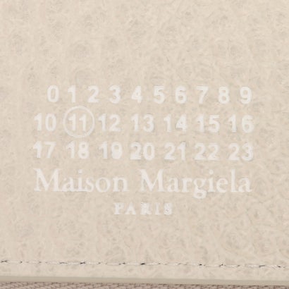 メゾン マルジェラ MAISON MARGIELA 二つ折り財布 ホワイト メンズ Maison Margiela SA1UI0023 P4455 H9677 WALLET FLIP FLAP SMALL GREIGE （GREIGE）｜詳細画像