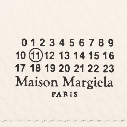 メゾン マルジェラ MAISON MARGIELA 二つ折り財布 ホワイト メンズ Maison Margiela SA1UI0023 P4455 T1003 WALLET FLIP FLAP SMALL WHITE （WHITE）｜詳細画像