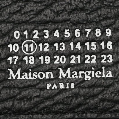 メゾン マルジェラ MAISON MARGIELA 二つ折り財布 ミニ財布 ブラック メンズ レディース Maison Margiela SA1UI0023 P4455 T8013 一粒万倍日 （ブラック）｜詳細画像