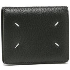 二つ折り財布 ミニ財布 ブラック メンズ レディース Maison Margiela S56UI0140 P4455 T8013 （ブラック）