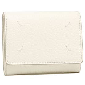 三つ折り財布 コンパクト財布 ホワイト メンズ レディース Maison Margiela SA3UI0010 P4455 T1003 （WHITE）