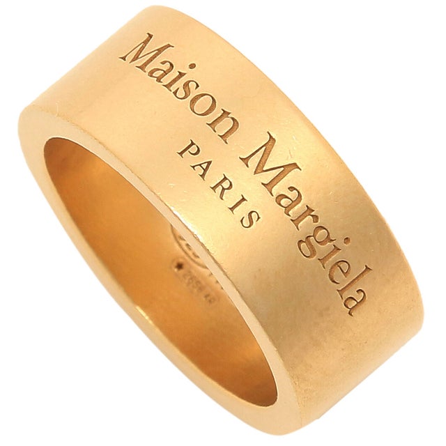 
                    指輪 リング ゴールド ユニセックス Maison Margiela SM1UQ0082 SV0158 950 （YELLOW GOLD PLATING BURATTATO）
