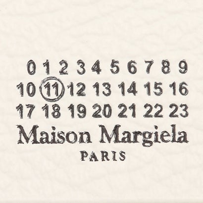 メゾン マルジェラ MAISON MARGIELA カードケース ホワイト ユニセックス Maison Margiela SA3VX0008 P4455 T1003 CARD HOLDER CLIP 2 WHITE （WHITE）｜詳細画像