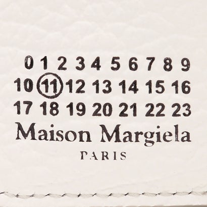 メゾン マルジェラ MAISON MARGIELA 二つ折り財布 ミニ財布 ホワイト ユニセックス Maison Margiela S56UI0140 P4455 T1003 WALLET CLIP 2 WHITE （WHITE）｜詳細画像