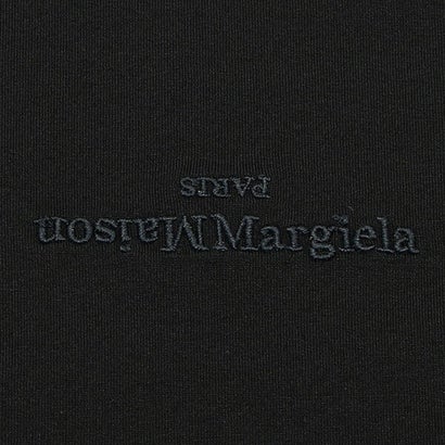 メゾン マルジェラ MAISON MARGIELA Tシャツ Sサイズ トップス 半袖カットソー ロゴT ブラック メンズ Maison Margiela S50GC0681 S22816 900 （ブラック）｜詳細画像