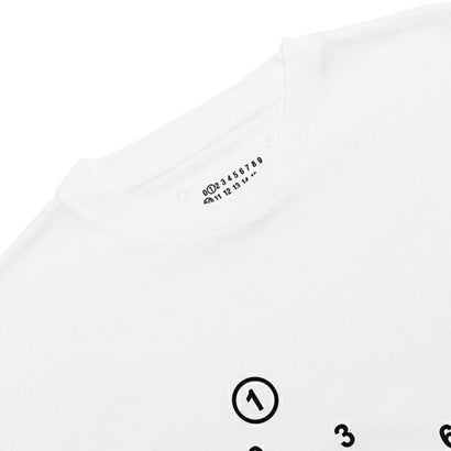 メゾン マルジェラ MAISON MARGIELA Tシャツ Sサイズ トップス 半袖カットソー ロゴT ホワイト メンズ Maison Margiela S51GC0516 S22816 100 （ホワイト）｜詳細画像