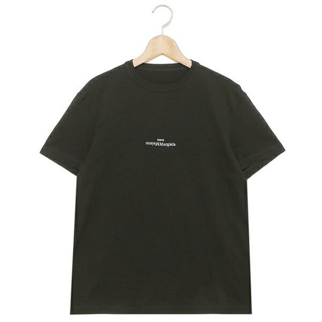 
                    Tシャツ アップサイドダウンロゴ ブラック メンズ Maison Margiela S30GC0701 S22816 900 （ブラック）