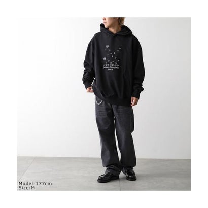 メゾン マルジェラ MAISON MARGIELA MAISON MARGIELA パーカー S50GU0202 S25505 プルオーバー （900/ブラック）｜詳細画像