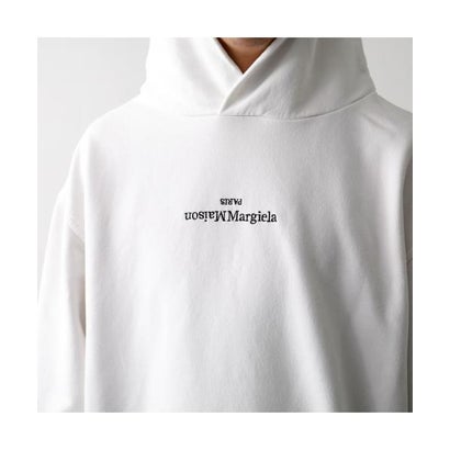 メゾン マルジェラ MAISON MARGIELA MAISON MARGIELA パーカー S50GU0167 S25503 （961/ホワイト）｜詳細画像