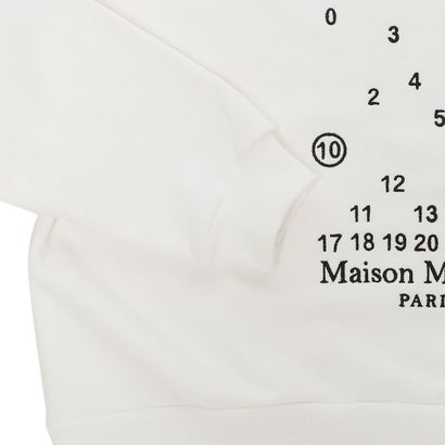 メゾン マルジェラ MAISON MARGIELA スウェットシャツ プルオーバー トップス ホワイト メンズ Maison Margiela S51GU0118 S25540 101 （WHITE）｜詳細画像