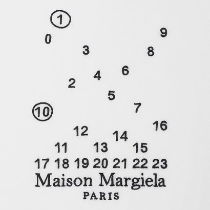 メゾン マルジェラ MAISON MARGIELA Tシャツ 半袖カットソー トップス ホワイト メンズ Maison Margiela S50GC0684 S22816 100 （WHITE）｜詳細画像