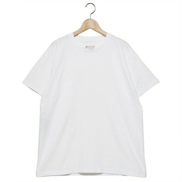 
                    Tシャツ 半袖カットソー トップス ホワイト レディース Maison Margiela S51GC0519 S22816 100 （ホワイト）