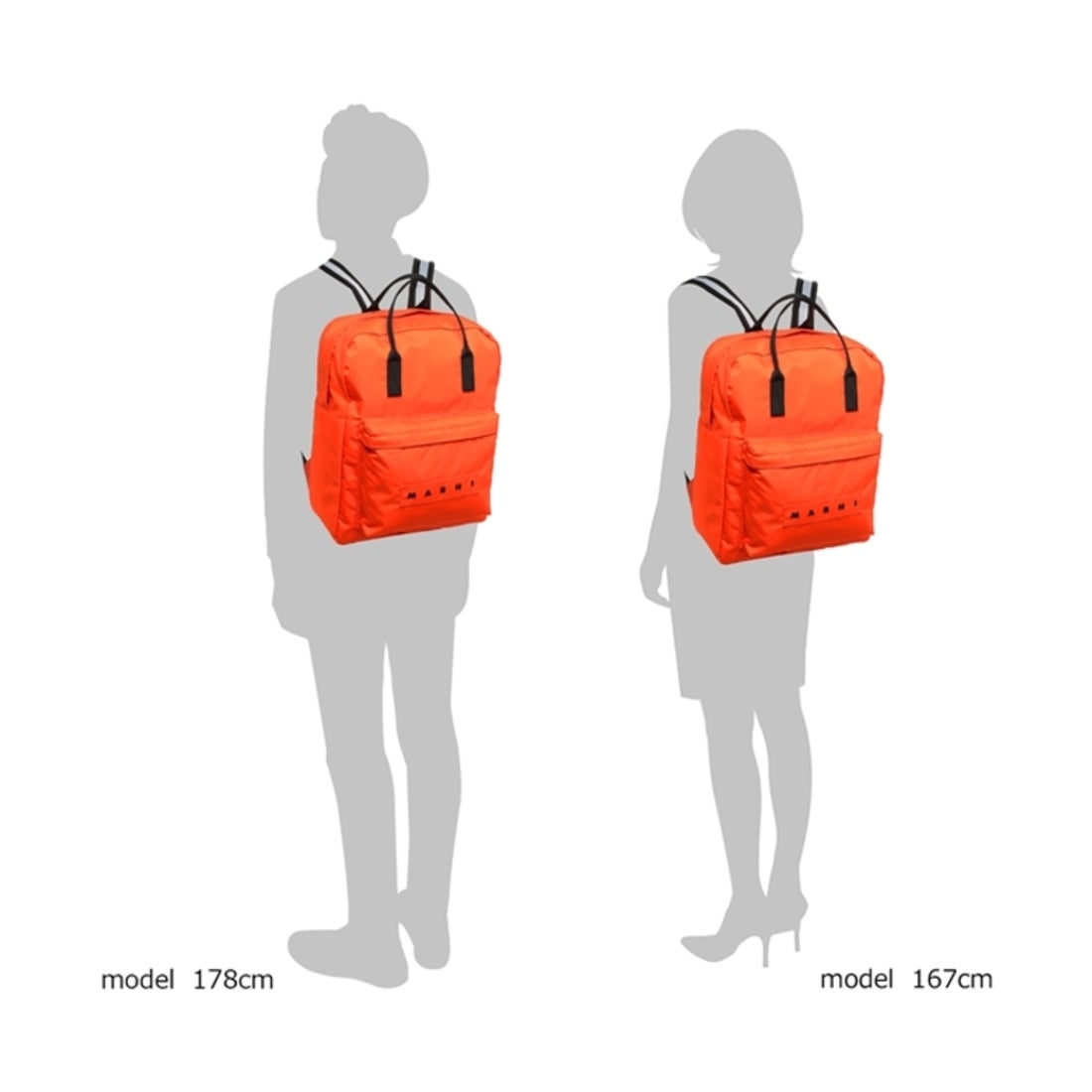 マルニ MARNI リュック バックパック オレンジ メンズ レディース ユニ