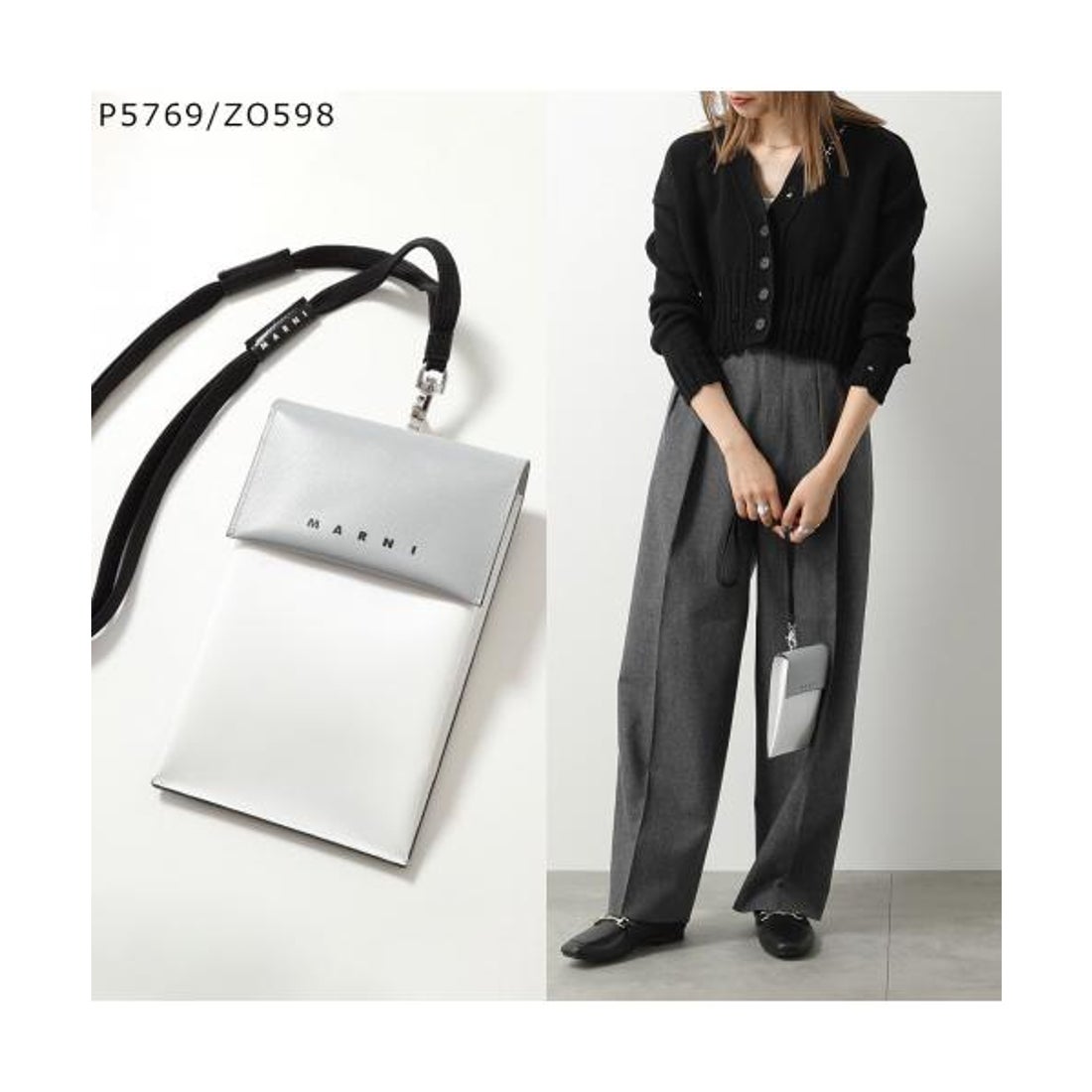 マルニ MARNI MARNI フォンケース TRIBECA TEMI0004 （A4/P3572/ZO503 