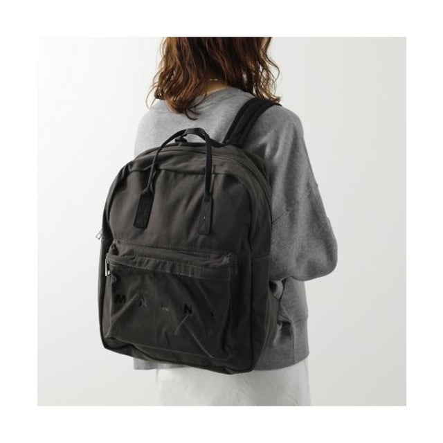 KIDS バックパック M01258 M00YD コットン （0M924/ダークグレー）