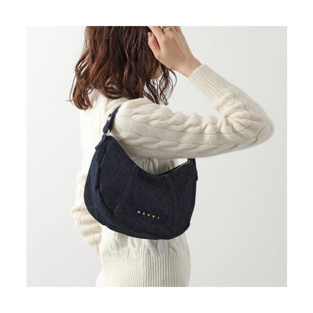 KIDS ハンドバッグ KANGA BAG DENIM M02039 M00YH （0M01/ネイビー）