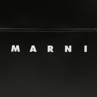マルニ MARNI トートバッグ オープンショッパー マルニタグ付き ブラック メンズ レディース ユニセックス MARNI SHMQ0037A1 P5769 00N99 （BLACK）｜詳細画像