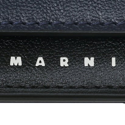 マルニ MARNI 三つ折り財布 ミニ財布 ネイビー ブラック メンズ MARNI PFMI0052U0 P2644 Z592B 一粒万倍日 （マルチカラー）｜詳細画像