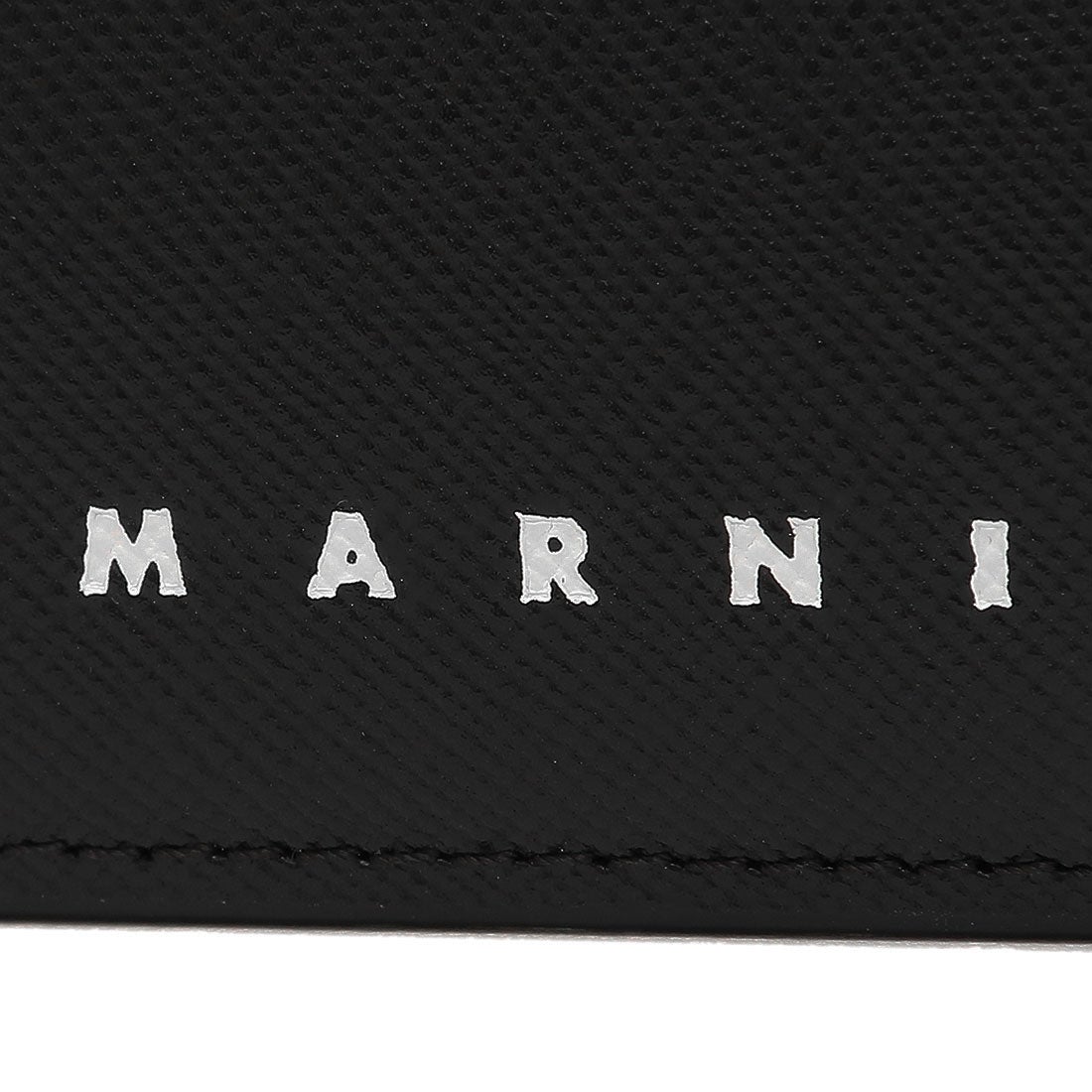 マルニ MARNI カードケース フラグメントケース ジップアラウンド コインケース ブラック メンズ MARNI PFMI0036L0 LV520  Z576N （BLACK BLUBLACK）