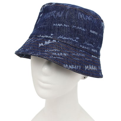マルニ MARNI 帽子 バケットハット ブルー メンズ MARNI CLZC0110A0 USCV36 JQB50 （IRIS BLUE）｜詳細画像