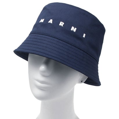 マルニ MARNI 帽子 オーガニックギャバジン ネイビー メンズ MARNI CLZC0110S0 UTC311 00B80 （INK）｜詳細画像