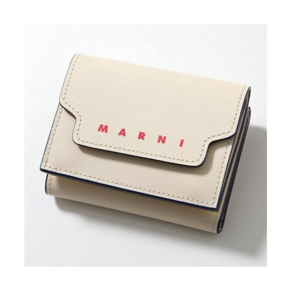 マルニ MARNI MARNI 三つ折り財布 PFMO0125U0 LV520 ロゴ （Z571M