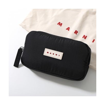 マルニ MARNI MARNI ポーチ PUFF PHMI0026U0 P8068 ロゴ パッド入り （00N99/ブラック）｜詳細画像