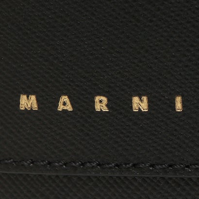 マルニ MARNI 二つ折り財布 ブラック メンズ レディース ユニセックス MARNI PFMO0054U0 LV520 Z360N （BLACK）｜詳細画像