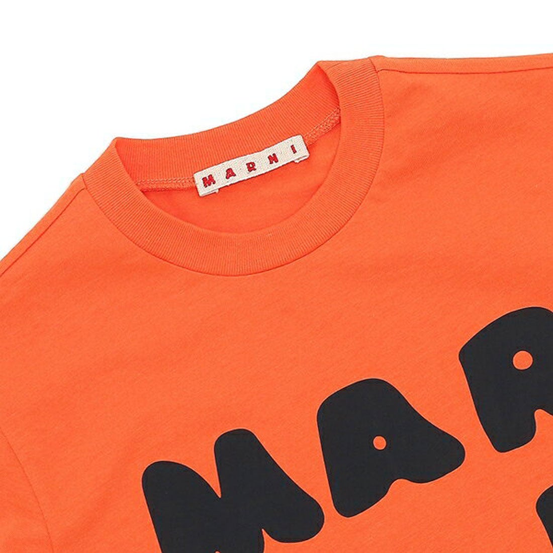 マルニ MARNI Tシャツ・カットソー ロゴプリントクルーネックTシャツ