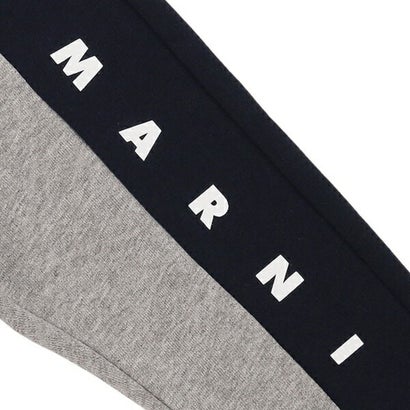 マルニ MARNI パンツ ロゴ グレー ブラック キッズ MARNI M00888M00NI ALONE 0M803 （GLAY BLACK）｜詳細画像