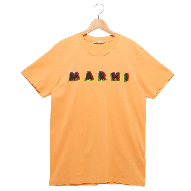 
                    Tシャツ オレンジ 3D マルニプリント オレンジ メンズ UMU0198PEU SCV16 MCR08 （TANGERINE）