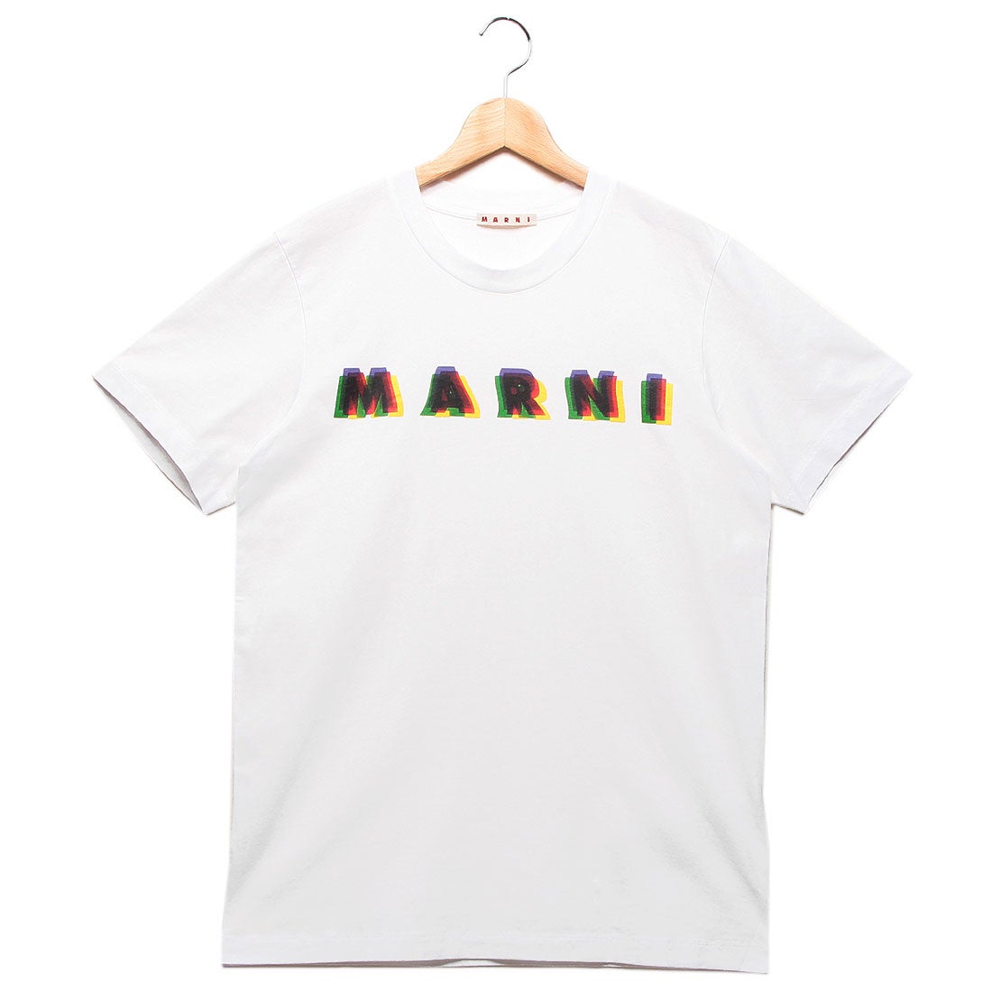 マルニ MARNI Tシャツ 3D MARNIプリント コットンTシャツ 半袖Tシャツ