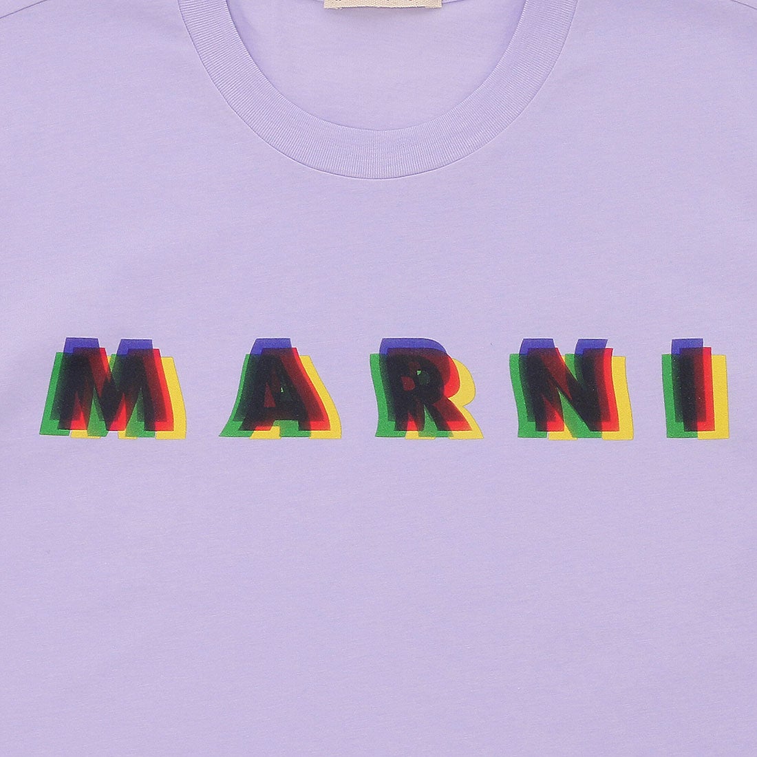 マルニ MARNI Tシャツ 3D MARNIプリント コットンTシャツ 半袖T
