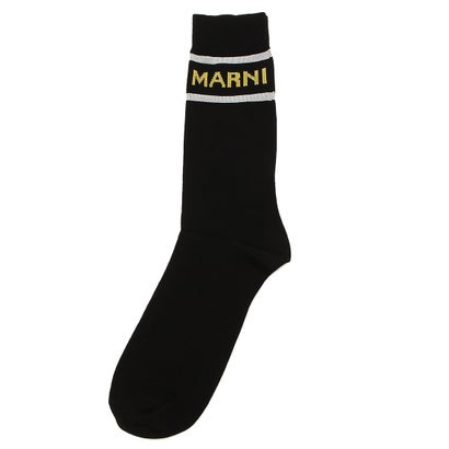マルニ MARNI ソックス 靴下 ミッドカーフソックス ブラック メンズ MARNI SKZC0088Q1 UFC137 V2N99 （BLACK）｜詳細画像
