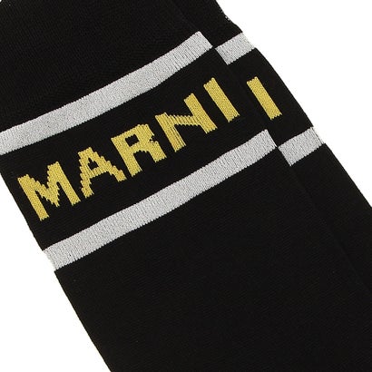 マルニ MARNI ソックス 靴下 ミッドカーフソックス ブラック メンズ MARNI SKZC0088Q1 UFC137 V2N99 （BLACK）｜詳細画像