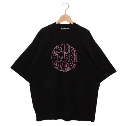マルニ MARNI Tシャツ カットソー オーガニックコットン ブラック メンズ MARNI HUMU0223PG USCV80 CLN99 （BLACK）｜詳細画像