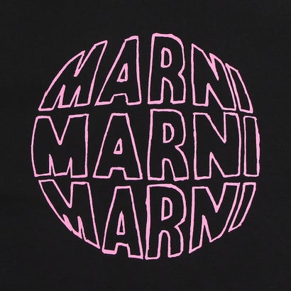 マルニ MARNI Tシャツ カットソー オーガニックコットン ブラック メンズ MARNI HUMU0223PG USCV80 CLN99 （BLACK）｜詳細画像