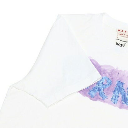 マルニ MARNI Tシャツ 半袖カットソー トップス ホワイト メンズ レディース MARNI HUMU0198PB USCV02 HMW01 （ホワイト）｜詳細画像